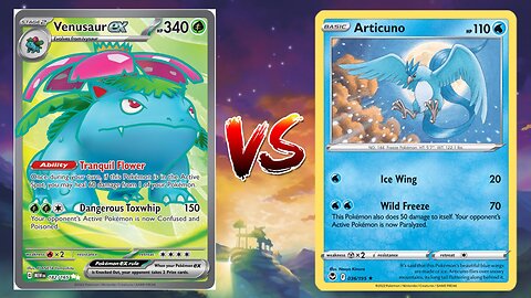 Pokemon TCG Live Venusaur EX Stall VS Articuno Munkidori!!