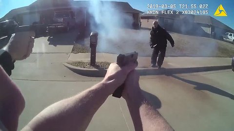 Body cam shows tense exchange before Muskogee Police shoot man