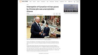 China intercepts Canadian warplane