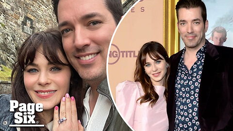 Zooey Deschanel and Jonathan Scott engaged after 4 years of dating