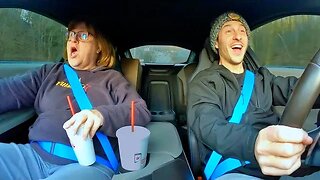 Scaring My Mom in my BMW i8!