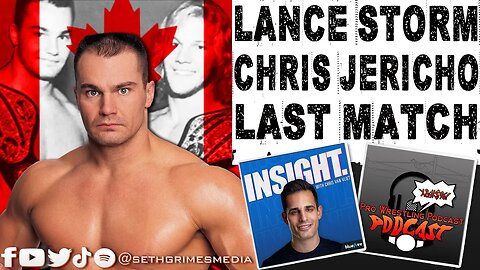 Lance Storm on Chris Jericho and Dream Last Match | Clip from Pro Wrestling Podcast Podcast #wweraw
