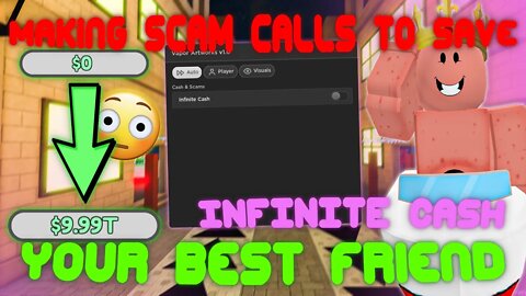 (2022 Pastebin) The *BEST* making scam calls to save your best friend Script! Infinite Cash!