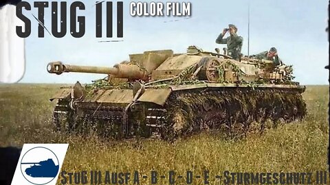 WW2 Color footage StuG III - Sturmgeschütz III.