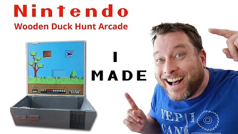Analog Nintendo Duck Hunt Arcade Game | Woodworking Project