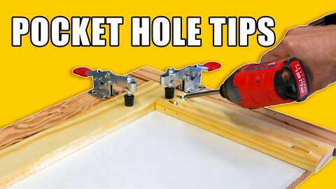 Pocket Hole Tips / Pocket Hole Jig Tricks