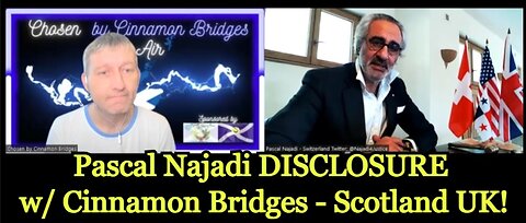 Pascal Najadi DISCLOSURE with Cinnamon Bridges - Scotland UK!