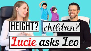 Lucie Asks Leo About Height and Children's Nutrition