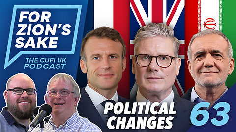 EP63 For Zion's Sake Podcast - Political Changes and Rising Antisemitism in Europe