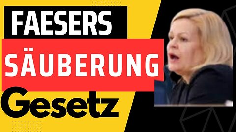 Faeser gefährdet unsere Demokratie #faeser #verfassungsschutz #ddr@warum.kritisch🙈