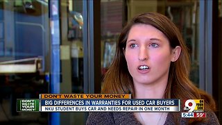 Buying a used car? Know what the warranty covers