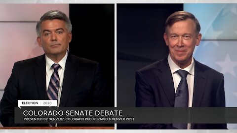 Sen. Cory Gardner, John Hickenlooper square off in U.S. Senate debate