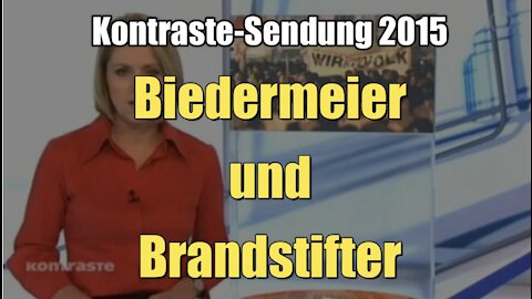 Pegida: Biedermeier und Brandstifter (Kontraste I 22.01.2015)