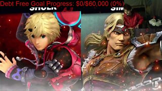 Shulk VS Simon At The Hardest Difficulty In A Super Smash Bros Ultimate Match With Live Commentary