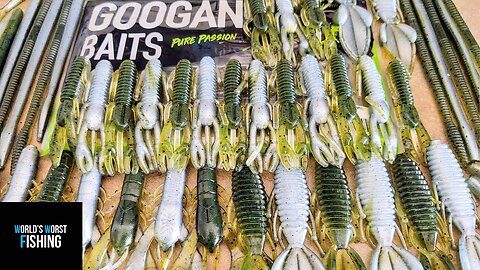 Making GOOGAN BAITS "Natural" Color: Color Matching Soft Plastic Lures