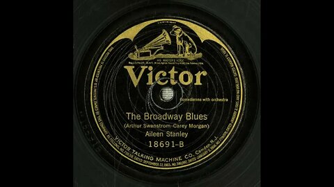 The Broadway Blues - Aileen Stanley