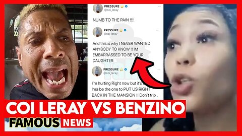 Coi Leray And Her Father Benzino Go Back And Forth Over Social Media | FamousNews