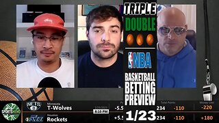 NBA Picks & Predictions | Bulls vs Hawks | Grizzlies vs Kings | SM Triple-Double for Jan 23
