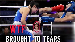 Female OLYMPIC BOXER QUITS IN TEARS After Getting DESTROYED