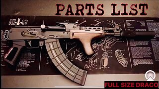 PARTS LIST : Full Size Draco