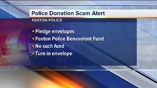 Police donation scam alert circulating in Fenton