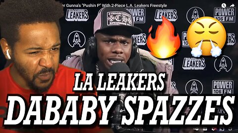 DABABY SPAZZES ON “PUSHIN P” LA LEAKERS FREESTYLE | REACTION!!!
