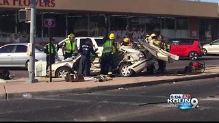 Man in custody after fatal 4-vehicle crash