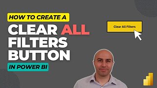 Clear ALL Filters Button in Power BI (ONE Click to Remove Filters)