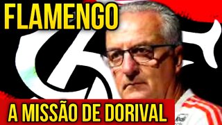 A MISSÃO DE DORIVAL JR - FLAMENGO TEM MÊS DECISIVOS EM JOGOS MATA A MATA - É TRETA!!!