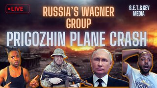 WAGNER GROUP LEADER IN PLANE CRASH! #prigozhin #putin