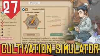 TODAS as LEIS AVANÇADAS - Amazing Cultivation Simulator #27 [Gameplay PT-BR]