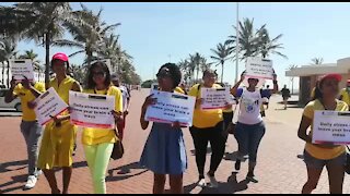 SOUTH AFRICA - Durban - Mental Health walk (Video) (iVz)