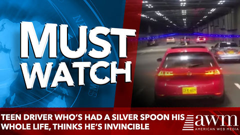 Teen Driver Who’s Had A Silver Spoon His Whole Life, Thinks He’s Invincible. Learns Harsh Lesson