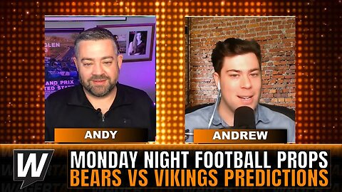 NFL Monday Night Football Prop Picks & Predictions | Bears vs Vikings | Prop It Up 11/27