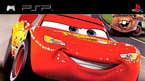 DISNEY CARS 1 (PSP) #1 - Gameplay do início do jogo de Carros 1 no PPSSPP! (Legendado em PT-BR)