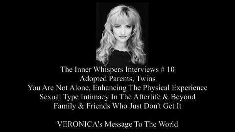 Inner Whispers Interviews Episode # 10 Adopted Parents, About Twins, You Are Not Alone