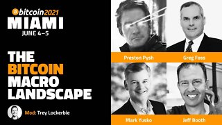 Bitcoin 2021: The Bitcoin Macro Landscape | Jeff Booth, Mark Yusko, Greg Foss & Trey Lockerbie