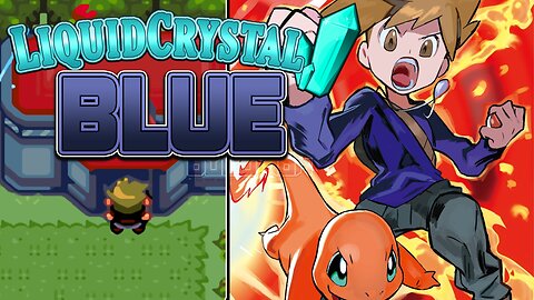 Pokemon Liquid Crystal Blue - But you play as Blue in Liquid Crystal ROM Hack - GBA ROM Hack