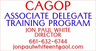 CAGOP Associate Delegate Training - Orange County