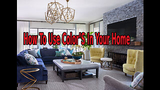 Using Color To Decorating Your Home