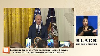 LIVE: President Biden, VP Harris Celebrating Black History Month...