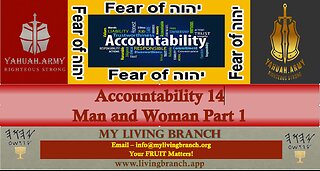 09-15-2023 Accountability Part 14 The Head of Woman is the Man Part 1