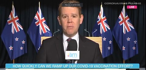 New Zealand PM Chris Hipkins says there was no compulsory vaccination