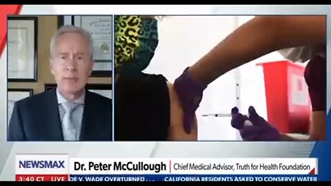 "The vaccines make children more sick than they would be with the respiratory illness." Dr. Peter McCullough, citing sources