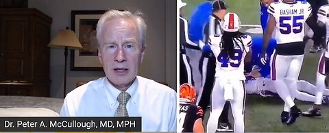 CHD: Dr Peter McCullough - NFL Bill's Damar Hamlin Cardiac Arrest