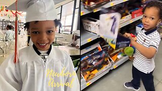Scrappy & Bambi's Son Breland Goes Toy Shopping After Graduating From Kindergarten! 🎓