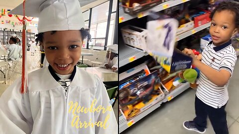 Scrappy & Bambi's Son Breland Goes Toy Shopping After Graduating From Kindergarten! 🎓