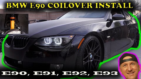 BMW E90-E92 (2005-2013) COILOVER INSTALL (MAX SPEEDINGSRODS )