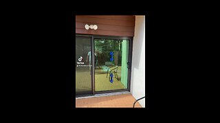 Hurricane impact sliding glass door glass replacement in #coconutcreek, #florida.