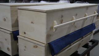 The Wisconsin company selling DIY casket-building kits